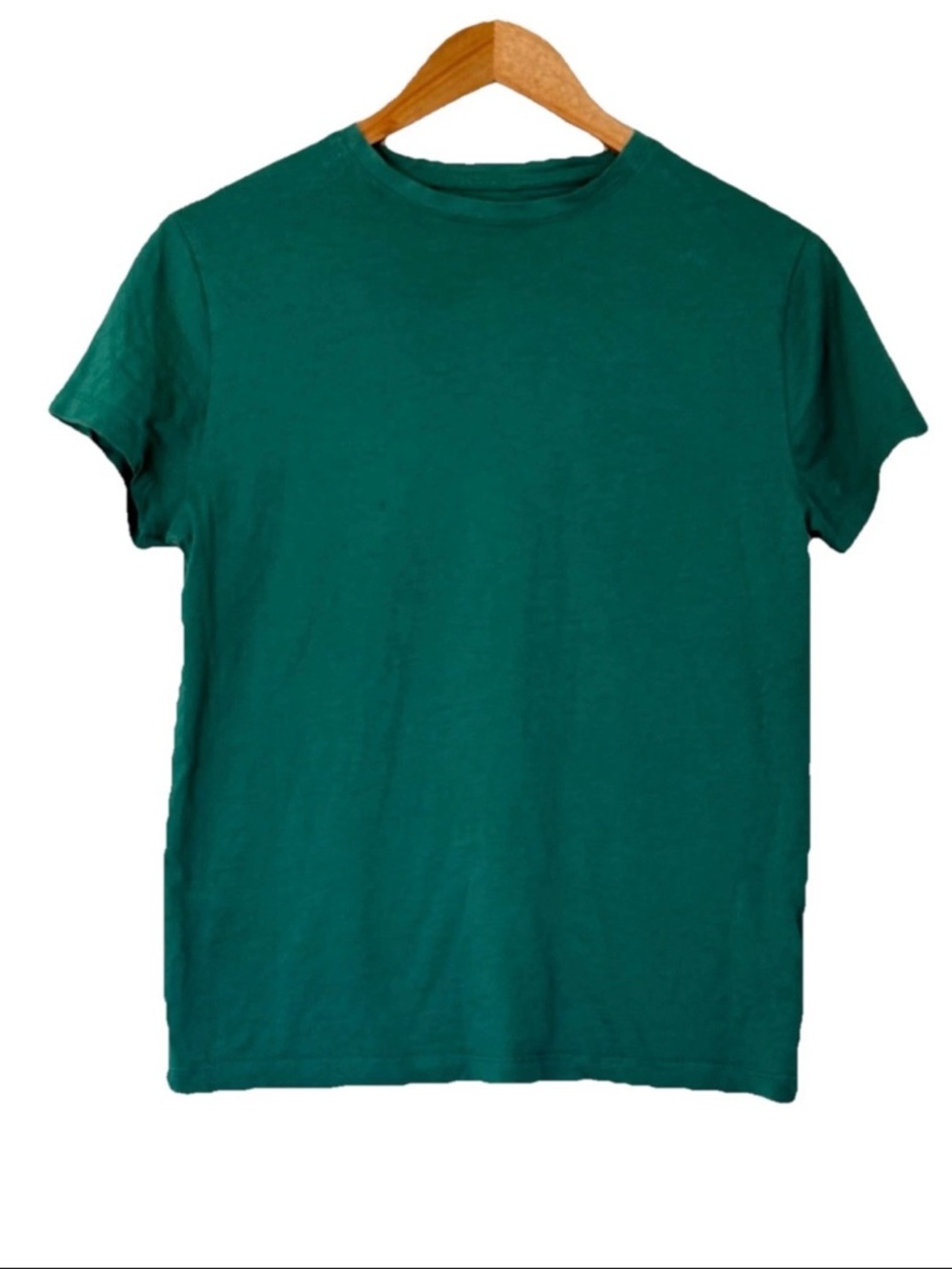 Christian Lacroix 100% Pima cotton Green t-shirt, Sz: S